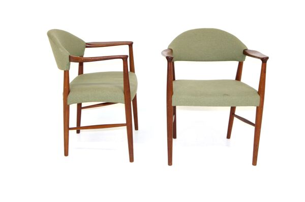 Set de 2 fauteuils ''Model 223'', Kurt Olsen, Danemark, 1950