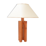 Cruciform wood lamp "Scandinavian"