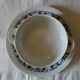 Villeroy and Boch. Cadiz model. Porcelain bowl with handle and its saucer. Design.