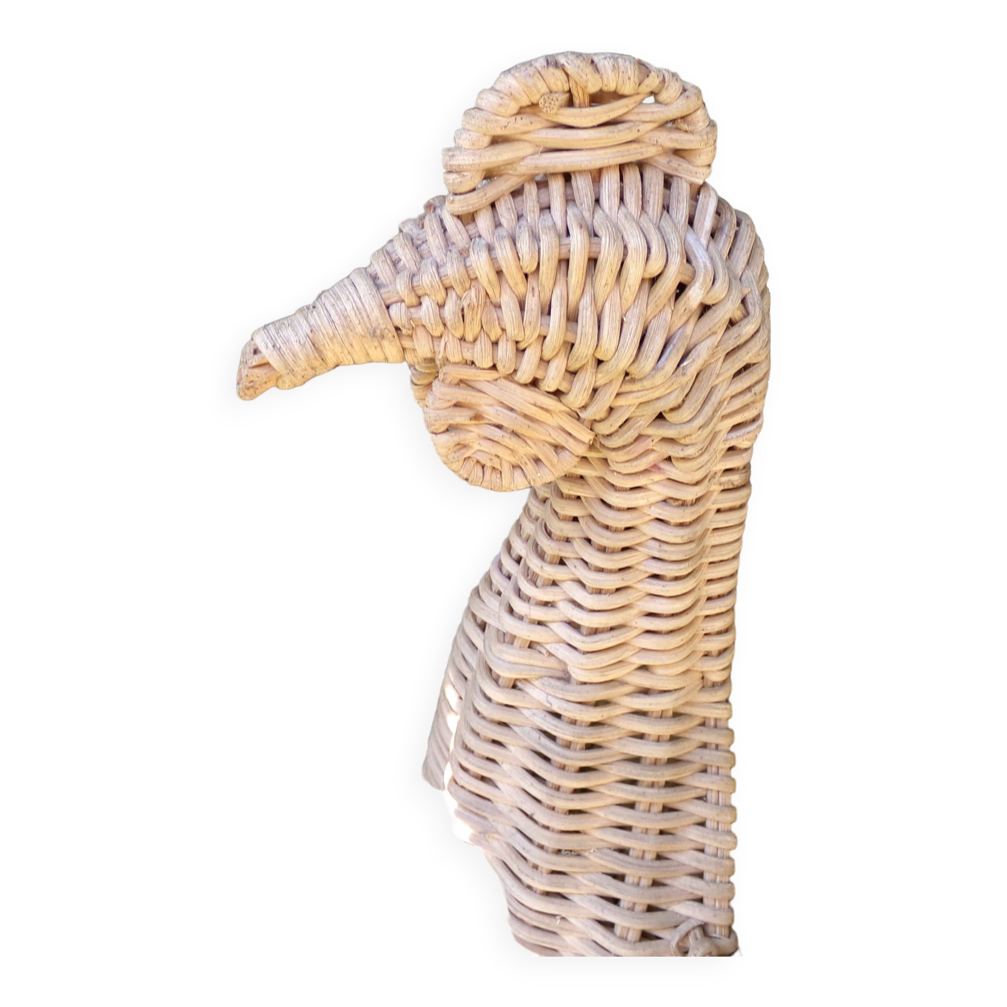wicker rush basket