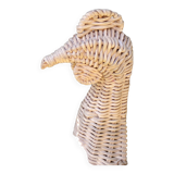 wicker rush basket