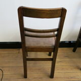 Set of four mid-century chairs