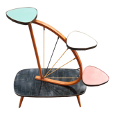 Stand porte plante formica vintage