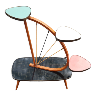 Stand plant holder formica vintage