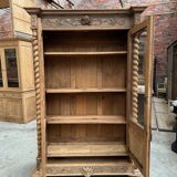 Late 19th century oak library