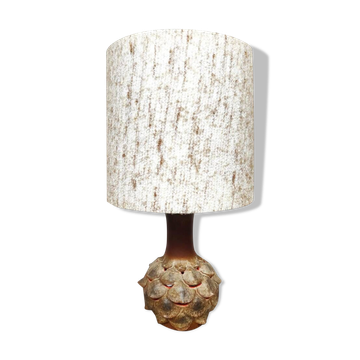 Vintage ceramic table lamp 1960 'Artichoke'