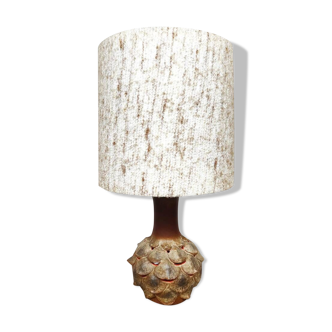 Vintage ceramic table lamp 1960 'Artichoke'