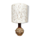 Vintage ceramic table lamp 1960 'Artichoke'