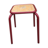 Tabouret métal et bois style industriel