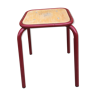 Metal and wood stool