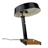 Vintage metal desk lamp attributed to Oscar Torlasco, Italy, 1950s.