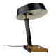 Lampe de bureau en métal attribuée à Oscar Torlasco, Italie, années 1950