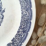 Pair of vintage plates "horses"