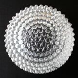 Grand globe de lampe vintage en verre transparent, globe de remplacement