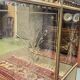 Art Deco mirrored cabinet from the 1950s in beech