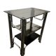 Vintage chrome shelf / audio unit / TV unit