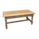 Table basse en chêne fin XIXème