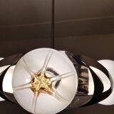 Mazzega Murano Space Age Chandelier 70s