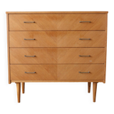 Commode vintage pieds compas