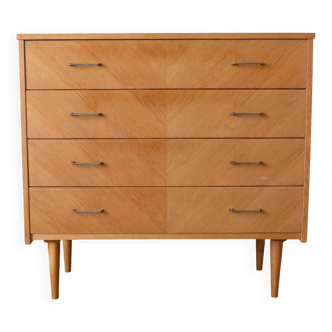 Commode vintage pieds compas