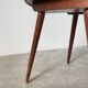Baumann “Minuet” chair with yellow seat