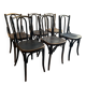 6 Thonet style bistro chairs
