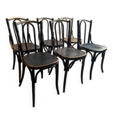 6 Thonet style bistro chairs