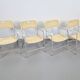 Mid-Century Tossa Wicker Folding Chairs by Hilbrant, Italy, 1960s, Set of 4