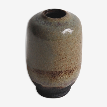 Vintage vase in gray-brown-green tones