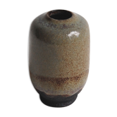 Vase vintage dans les tons gris-brun-vert