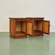 Pair of Dutch Art Deco nightstands, 1930s