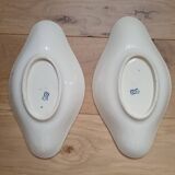 2 Terre de Fer Carnations trays