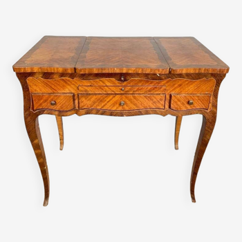 Louis XV style drop-leaf dressing table