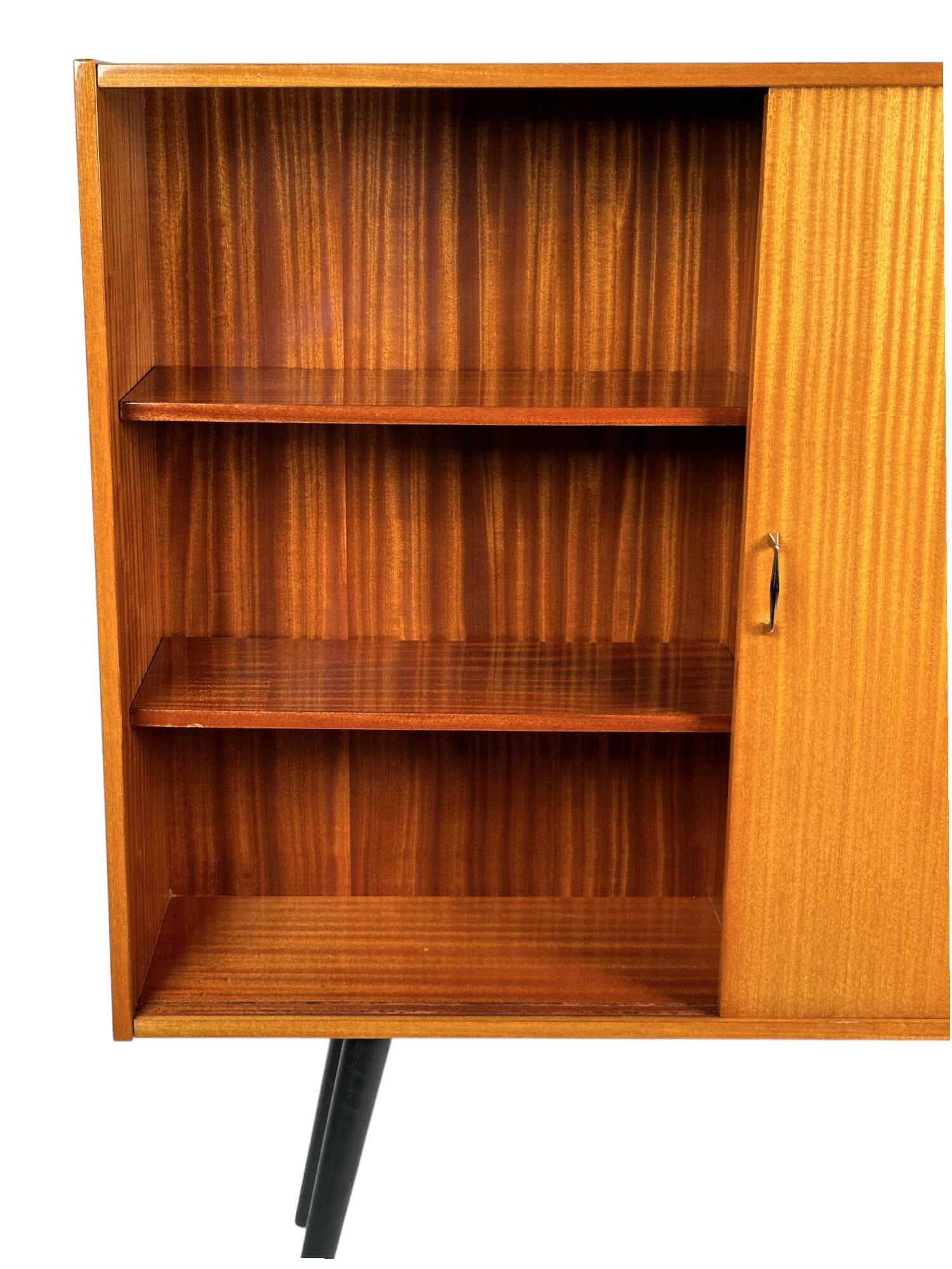 Vintage Violetta display cabinet from Zielona Góra, Poland 1960