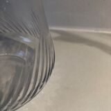 Carbed glass decanter