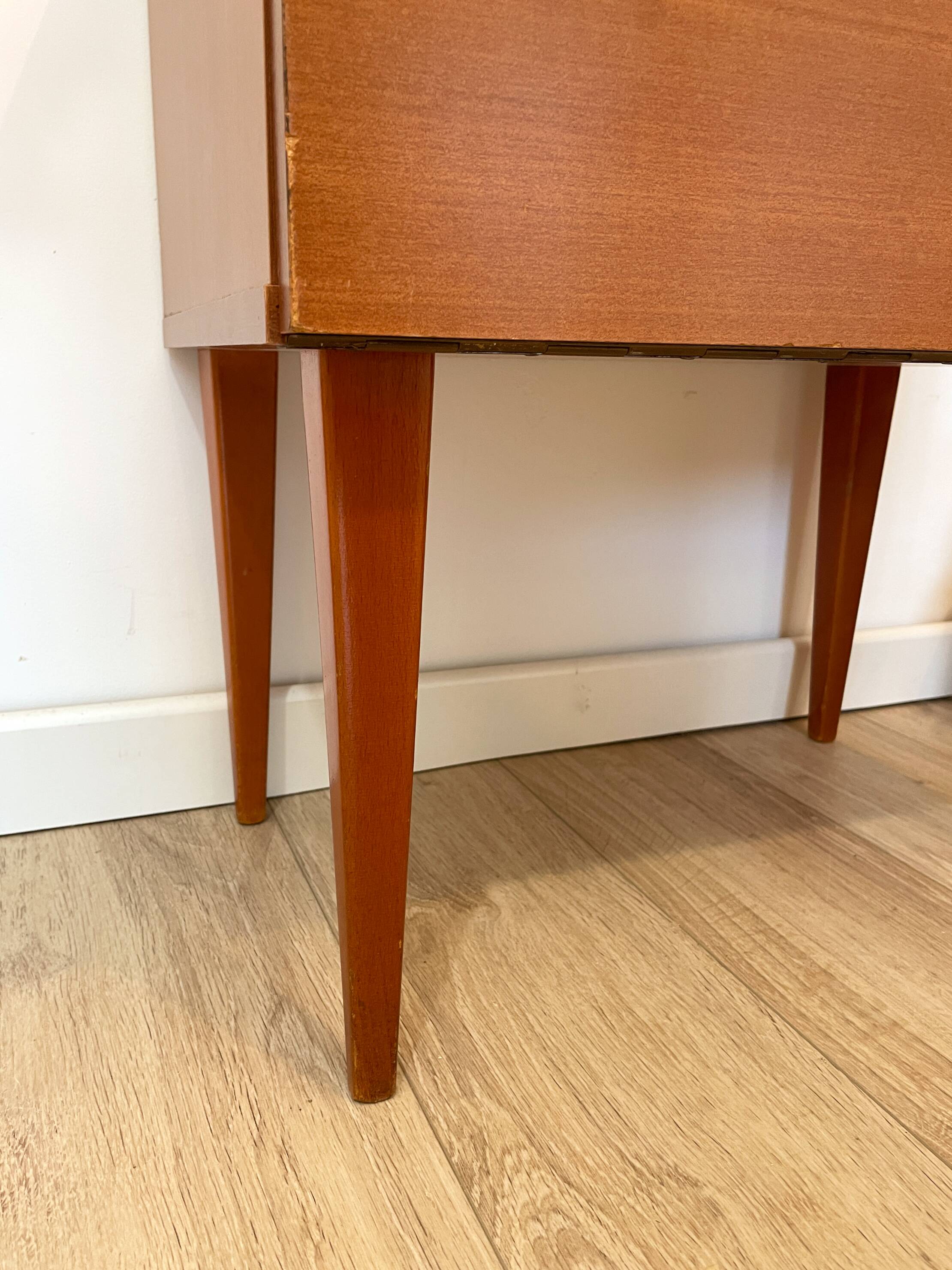 1960s bedside table - 3K Möbel
