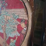 Antique gilded mirror