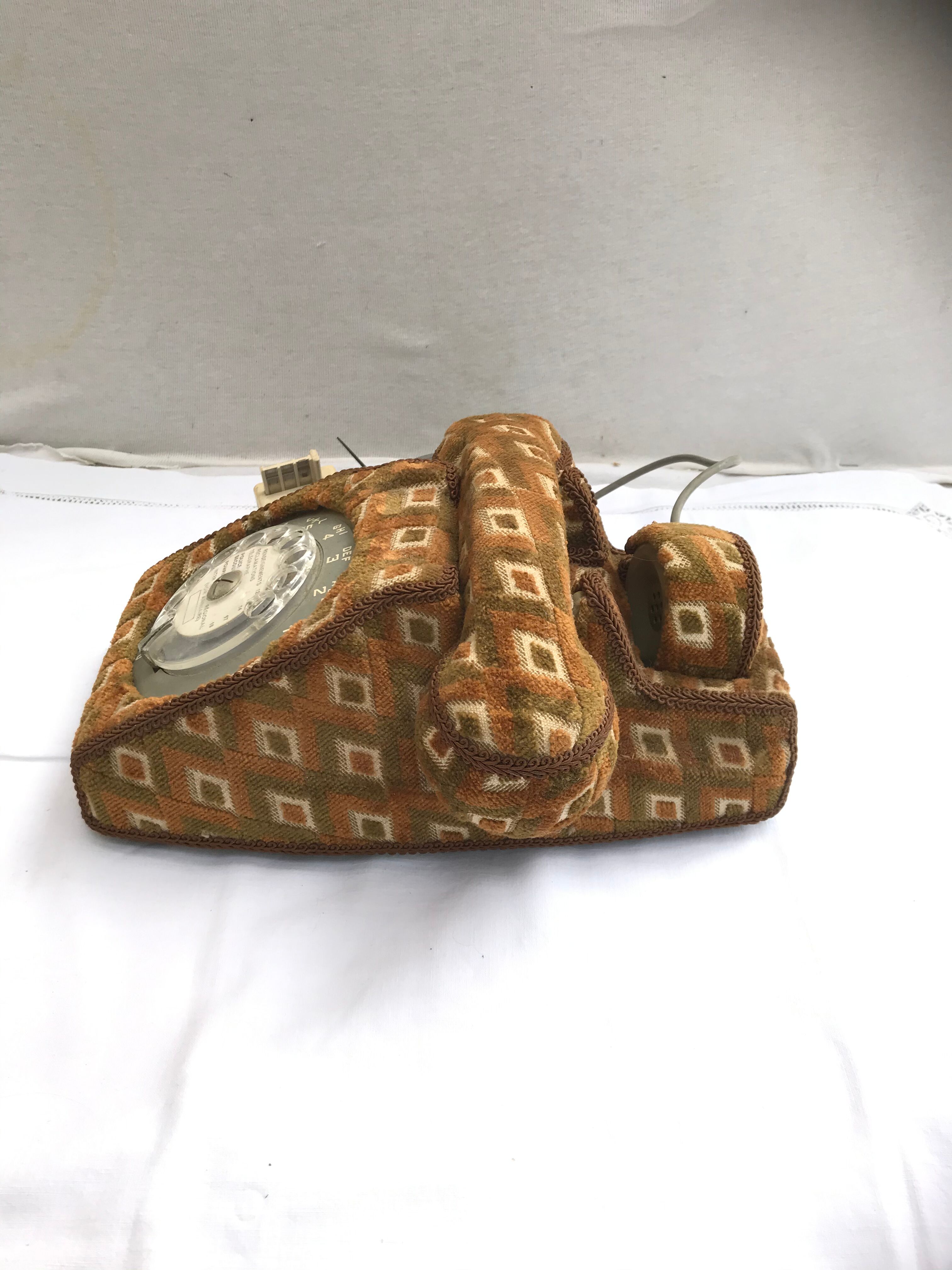 Former bakelite grey phone