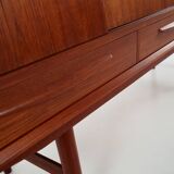 Teak highboard, Danish design, 1970s, production: Denmark