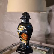 Asian lamp 42x25 with an adjustable lampshade