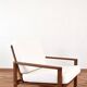 Lounge chair by Juul Kristensen and danich teak lounge chair, set of 2