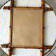 Wooden barber mirror Bamboo style 20-30s