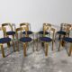 8 Bruno Rey chairs – Dietiker – Model 3300 – Swiss design