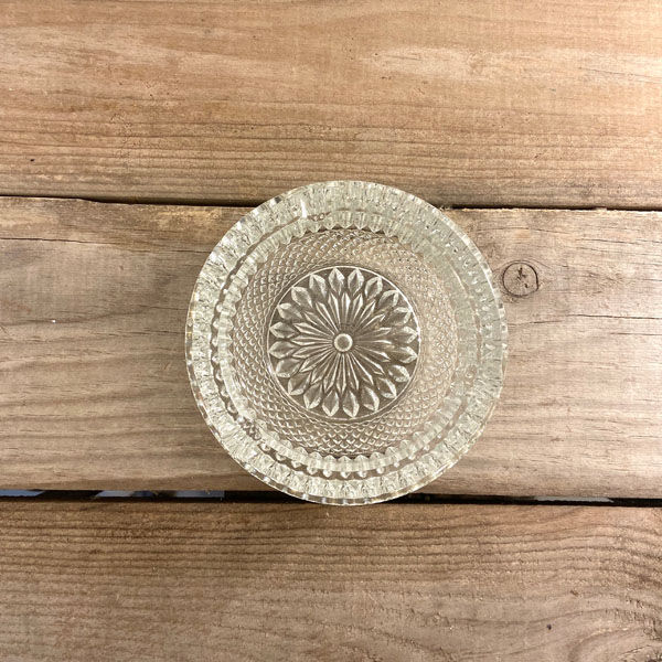 Vintage glass ashtray