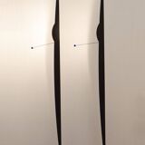 Gilles Derain for Lumen 'Flame' floor lamps, 1980s