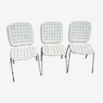 Hans Coray's metal chairs