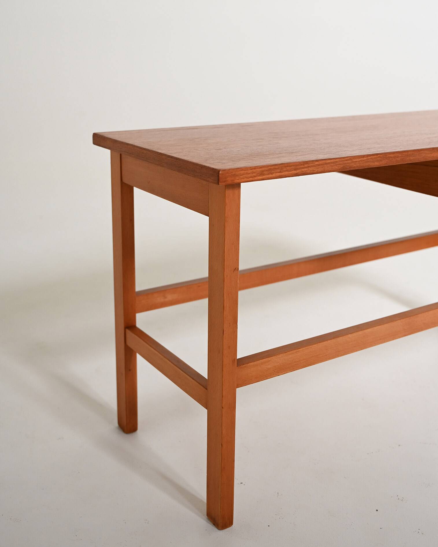 Scandinavian coffee table with drawer, 1960s