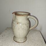 Ceramic pitcher signed Colotte