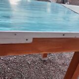 Vintage wooden formica kitchen table