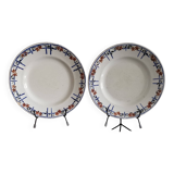 Earthenware soup plates, Moulin des Loups Orchies
